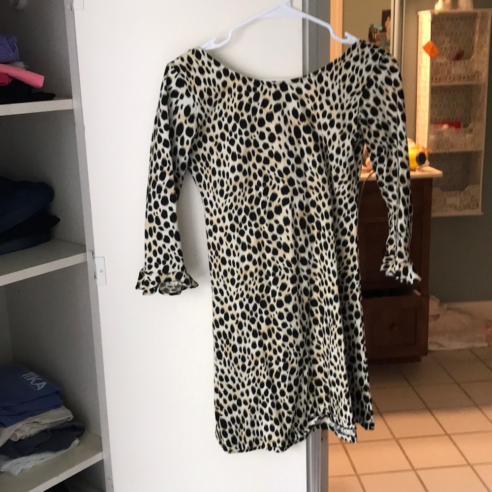 Revolve / Motel Leopard Print Mini Dress